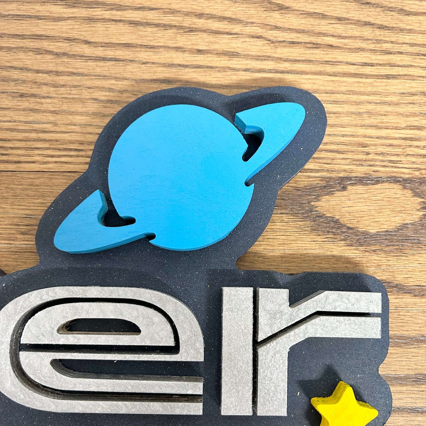 Outer Space Nursery Name Sign