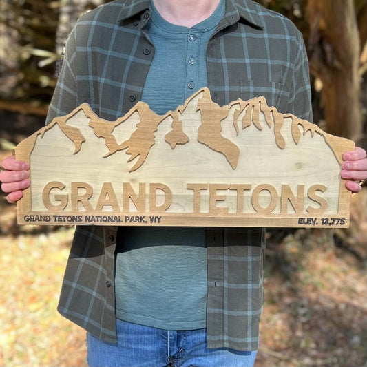 Custom Mountain Sign