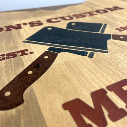 Custom Wood Ohio Wall Sign